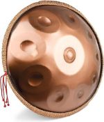 RRP £341.36 HEYQK Gold Professional Harmonic Handpan Drum in D
