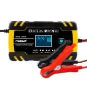 RRP £21.67 LabTEC Car Battery Charger 12V 8A 24V 4A Intelligent