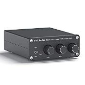 RRP £79.90 Fosi Audio TB10A 2 Channel Stereo Audio Amplifier Receiver