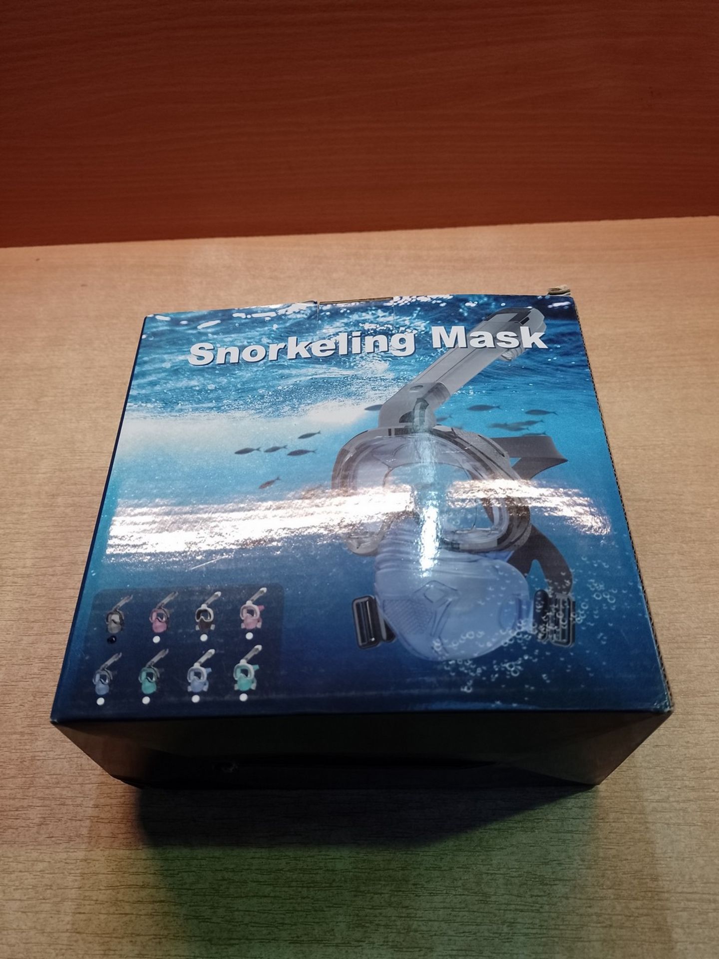 RRP £29.43 lynker Full Face Snorkel Mask for Adult - Image 2 of 2