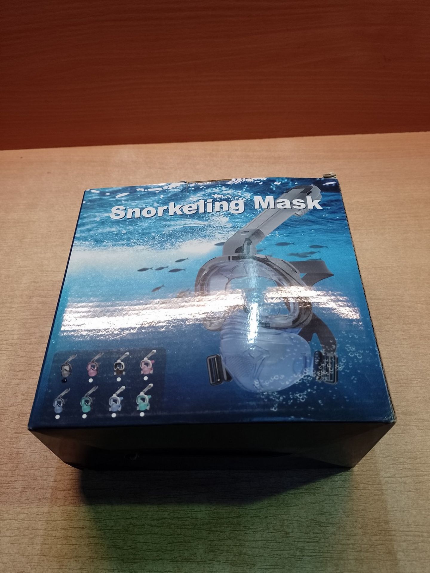 RRP £29.43 lynker Full Face Snorkel Mask for Adult - Image 2 of 2