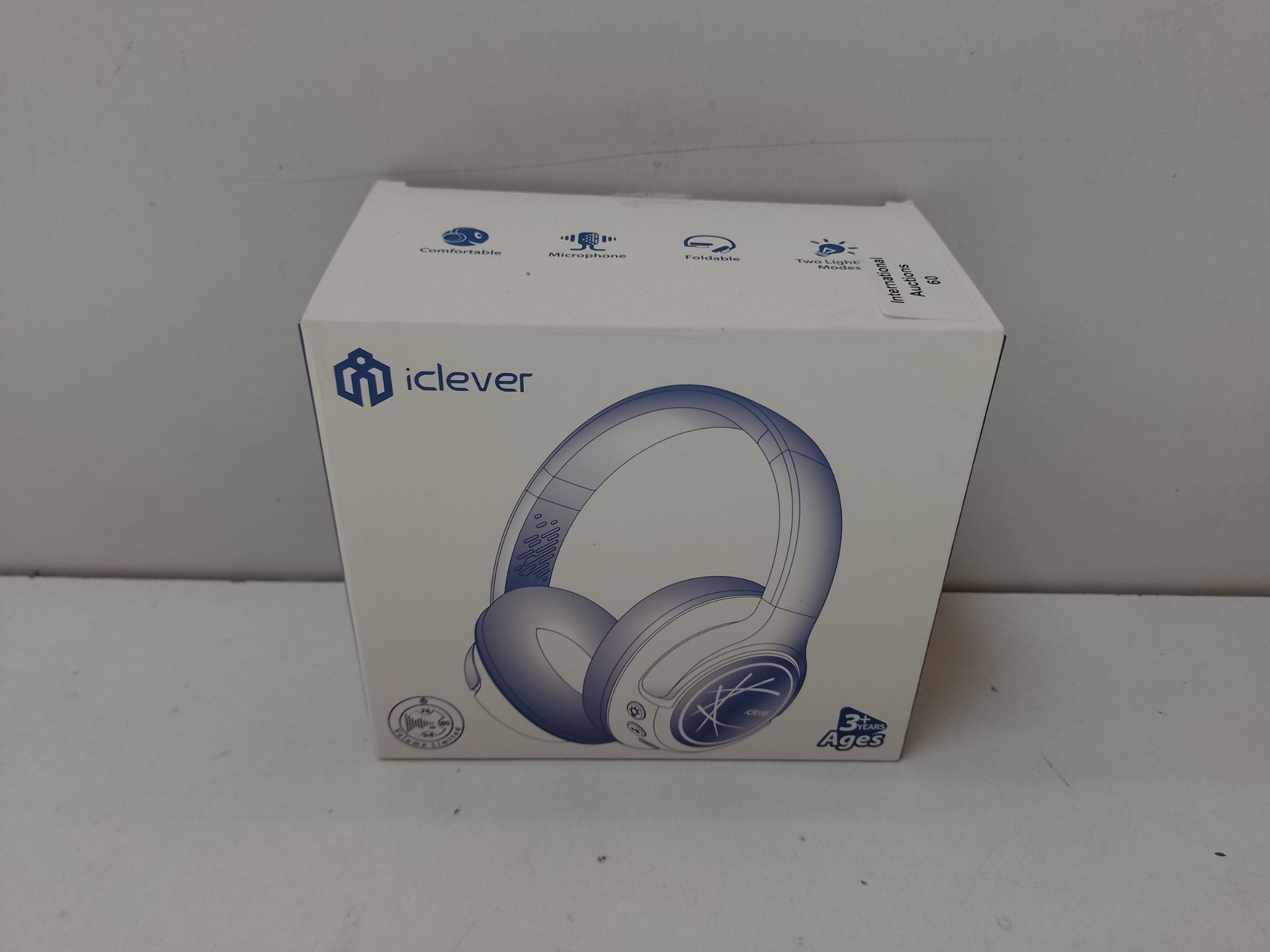 RRP £24.25 iClever Bluetooth Kids Headphones - Image 2 of 2