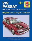 RRP £33.20 VW Passat (1988 - 1996) Haynes Repair Manual (Swedish Language) (Hardback)