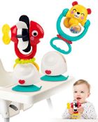 RRP £17.95 Vanmor 2 Pcs Baby High Chair Activity Toys with Suction Cup