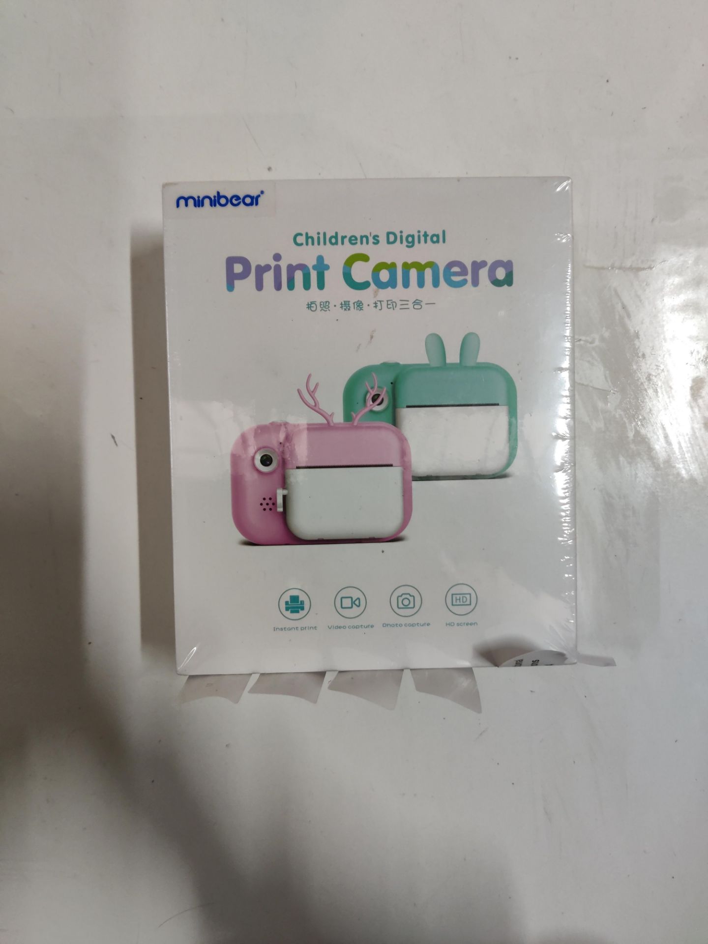 RRP £66.99 MINIBEAR Kids Instant Camera with Print Paper - Image 2 of 2