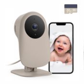 RRP £29.92 Nooie Smart Baby Monitor with SD Card Crying Detection