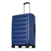 RRP £75.34 GinzaTravel Expandable Medium Suitcase with 4 Double