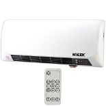 RRP £79.90 MYLEK Overdoor Air Curtain Heater Fan 2KW With Remote Control