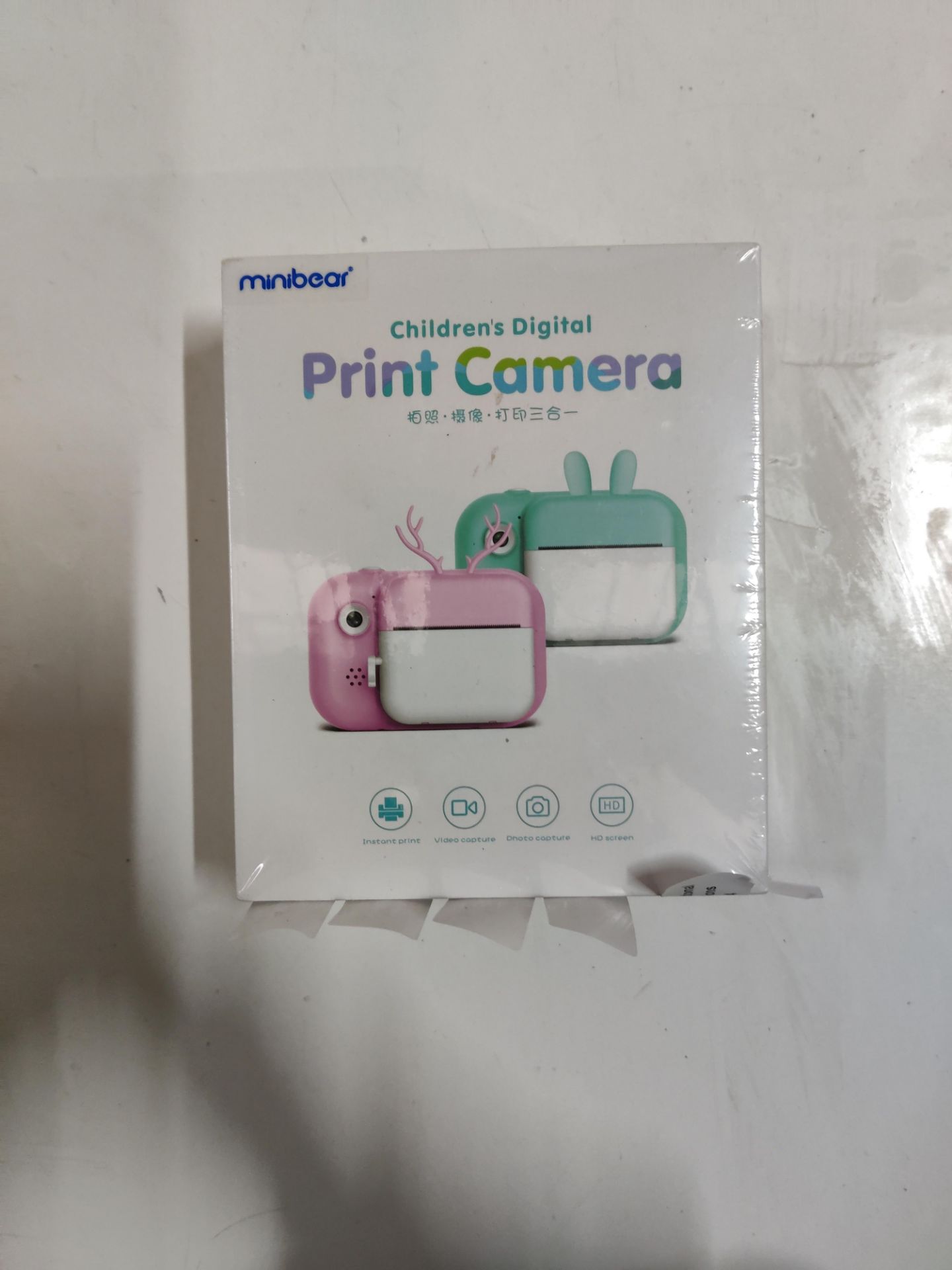 RRP £66.99 MINIBEAR Kids Instant Camera with Print Paper - Image 2 of 2