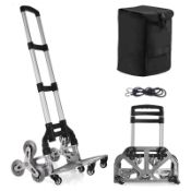 RRP £68.49 Stair Climbing Hand Truck Heavy-Duty Shopping Cart Heavy-Duty