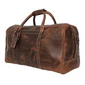 RRP £118.12 Leather Carry On Bag