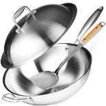 RRP £62.35 Willow & Everett Wok Pan