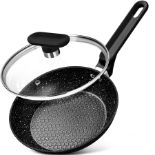 RRP £33.10 MICHELANGELO Frying Pan with Lid 26cm