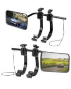 RRP £63.79 SUPAREE Convex Caravan Towing Mirrors