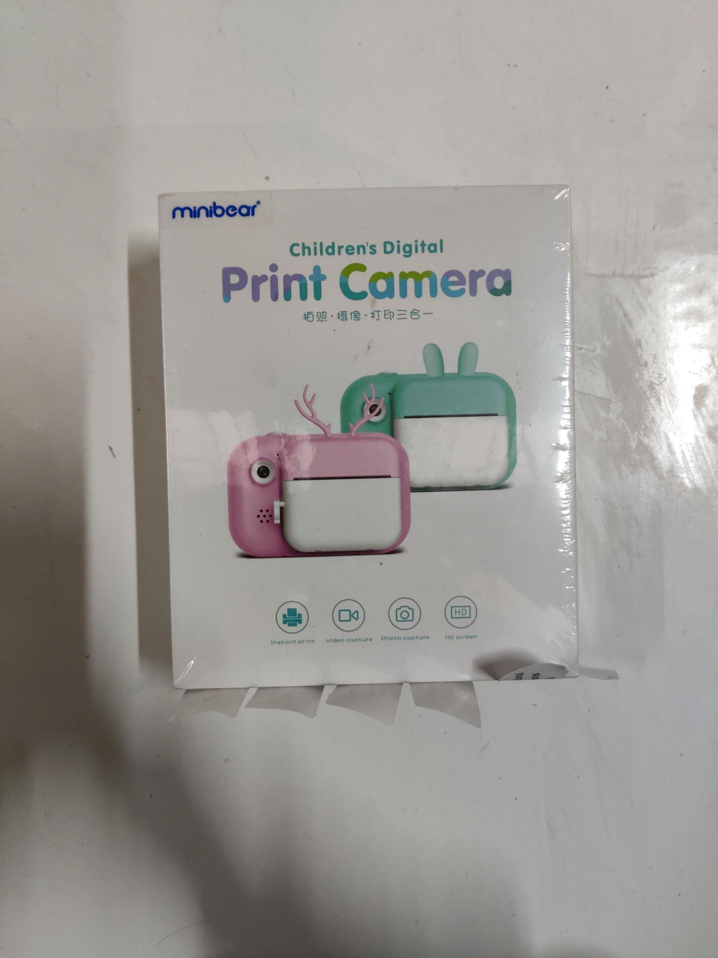 RRP £66.99 MINIBEAR Kids Instant Camera with Print Paper - Image 2 of 2