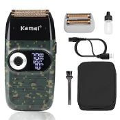 RRP £34.24 KEMEI Foil Shaver for Men Electric Razor with Bald