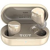 RRP £33.93 TOZO T12 2022 Wireless Earbuds Bluetooth 5.3 Headphones