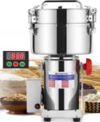 RRP £313.95 Moongiantgo 2500g/5.51lb Grain Mill Electric Digital Grinder