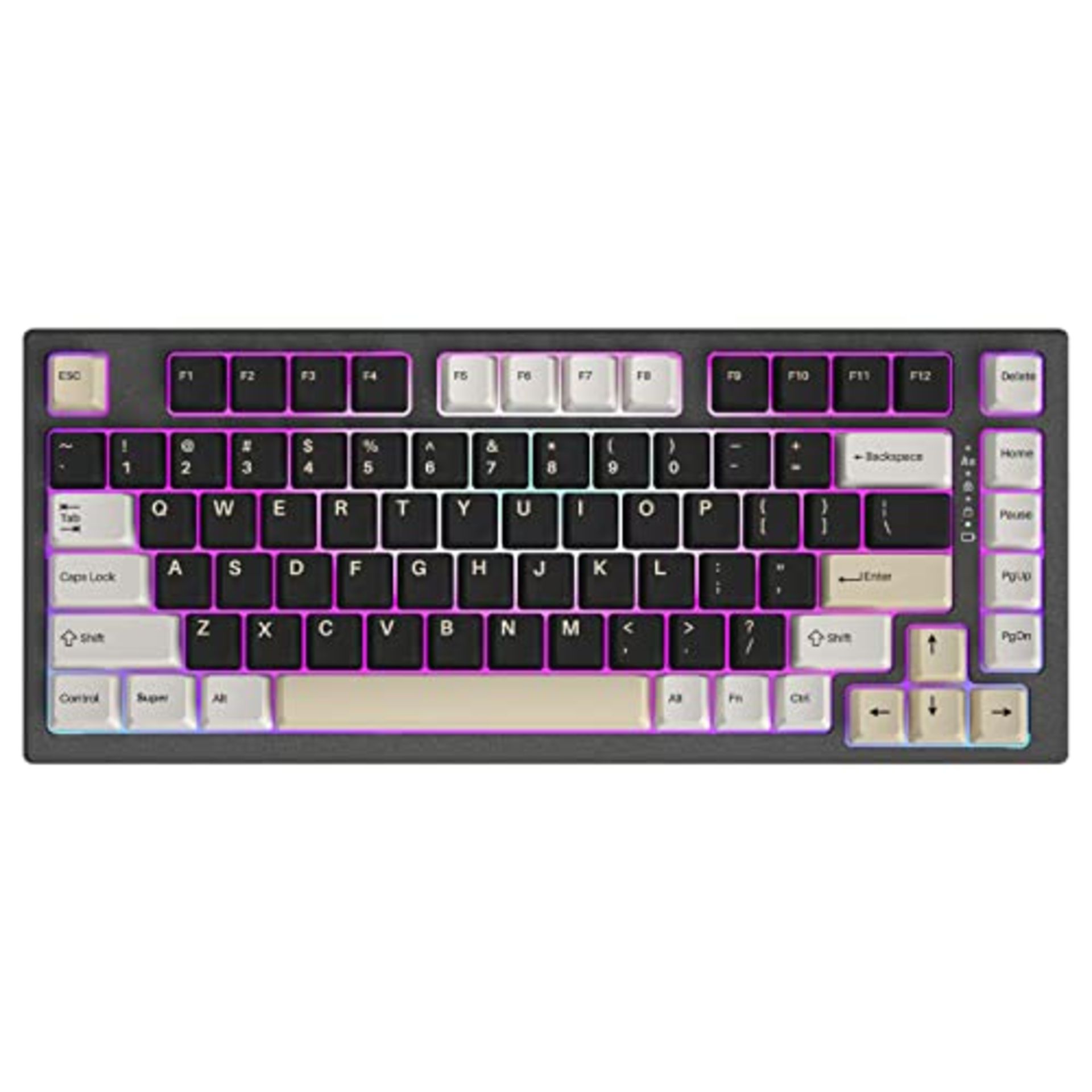 RRP £99.90 YUNZII YZ75 75% Hot Swappable Wireless Gaming Mechanical Keyboard