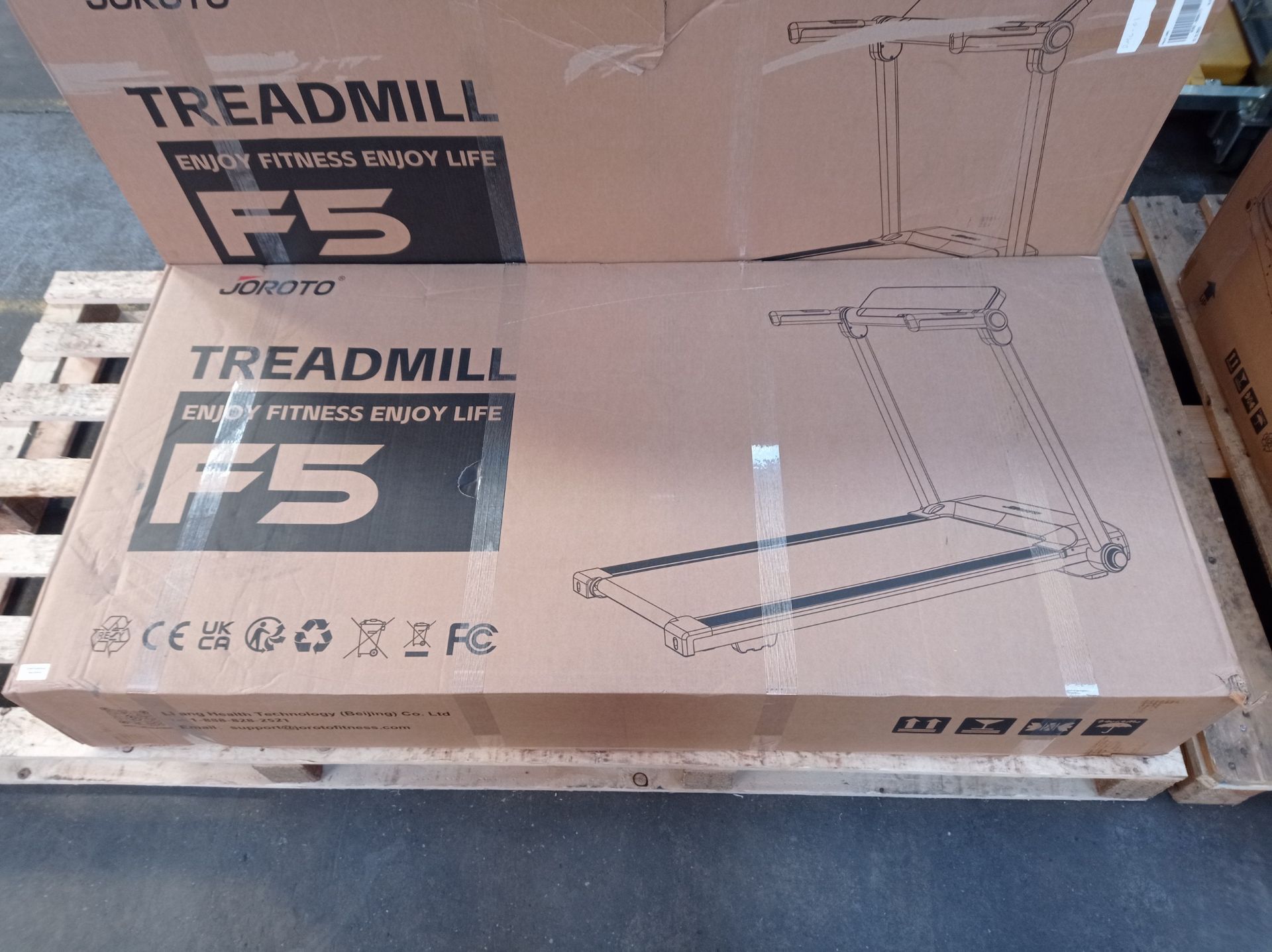 RRP £536.57 JOROTO Treadmills for Home Foldable - Image 2 of 2