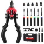 RRP £63.83 Rivet Gun Kit