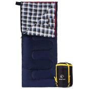 RRP £43.25 REDCAMP Cotton Sleeping Bag for Adult