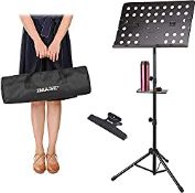RRP £38.22 Music Stand Sheet Music Stand Adjustable and Foldable
