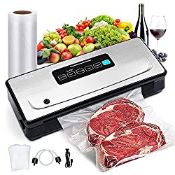 RRP £82.19 INKBIRD Vacuum Sealer Machine with Seal Bags and Starter Kit