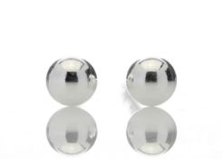 Sterling Silver Ball Stud Earring 3mm - Sterling silver stud earrings 3mm. - 4299001