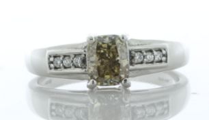 18ct White Gold Iliana Designer Diamond Ring (1.00) 1.12 Carats - Valued By AGI £6,215.00 - One