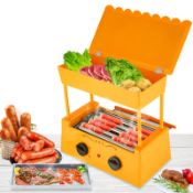 RRP £72.19 Commercial and Household Ham Roller Grill Machine Mini