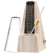 RRP £29.96 LEKATO Mechanical Metronome for Piano Guitar Drums Violin Ukulele Saxophone