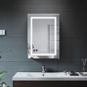 RRP £194.07 ELEGANT 500 x 700mm Wall Mounted Bathroom Cabinets