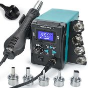 RRP £85.61 YIHUA 959D-II Hot Air Rework Station for SMD Soldering