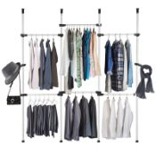 RRP £48.58 DIY Clothes Wardrobe Indoor