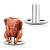 RRP £15.96 GugnRyAc Beer Can Chicken Roaster Stand
