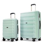 RRP £106.91 GinzaTravel Expandable Lightweight Travel Luggage Set of 2
