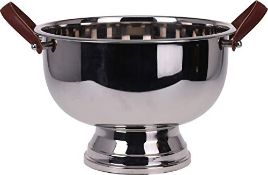 RRP £43.37 Extra Large Massive Deep Bowl Large Champagne Bucket Wine Cooler Faux Handles