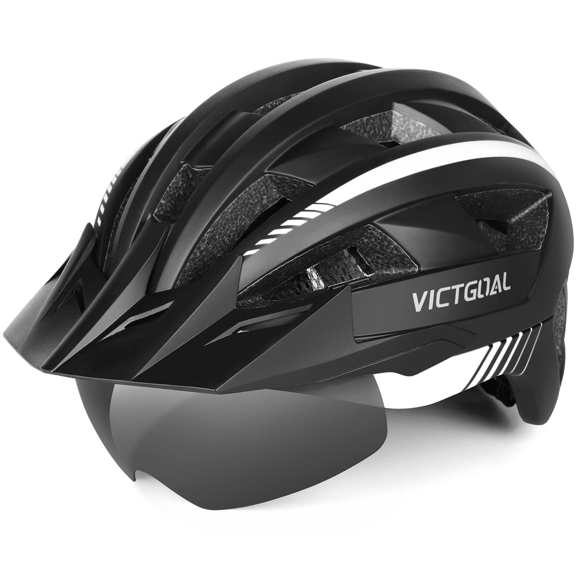 RRP £35.37 Victgoal Bike Helmet for Men Women with Led Light Detachable