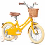 RRP £182.65 Glerc 14 Inch Kids Girls Bike for 3 4 5 Years Old Little