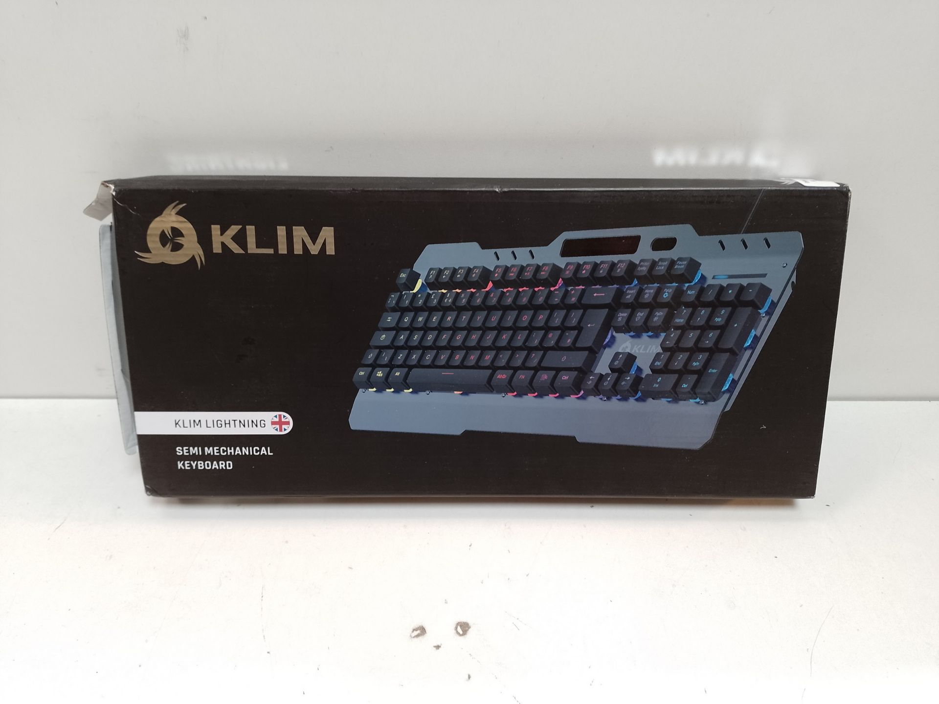 RRP £34.21 KLIM Lightning Gaming Keyboard - Image 2 of 2