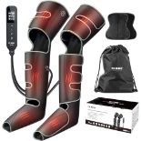 RRP £179.80 FIT KING Leg Massager with Heat Air Compression Boots