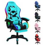 RRP £196.72 ELFORDSON LED Gaming Chair