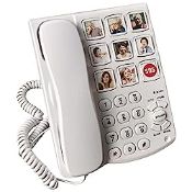 RRP £39.02 Big Button and Picture Corded Landline Phone for Elderly