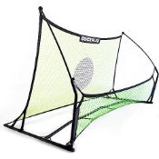 RRP £91.32 QUICKPLAY TEKKERS Trainer | The Ultimate Dual Net Portable Football Rebounder