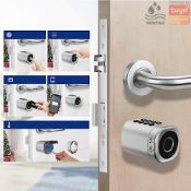 RRP £91.34 QUOYA K2 Smart Euro Cylinder Door Lock