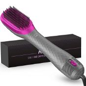 RRP £31.95 APOKE 3 in 1 Hair Dryer Brush & Straightener Brush