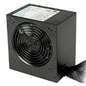 RRP £53.59 JUSTOP Fortitude 600W 80 Plus Power Supply Unit