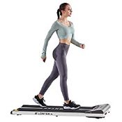 RRP £239.74 UMAY LONTEK Walking Pad Under Desk Treadmill