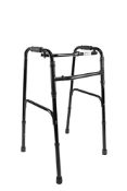 RRP £68.49 PEPE - Walking Frame without Wheels (Black Colour)